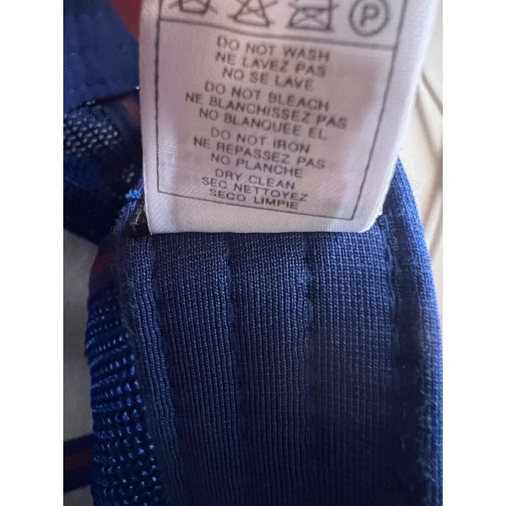 NBA Detroit Pistons Adidas Colorblock Trucker Mesh Snapback Hat Cap - Picture 10 of 10